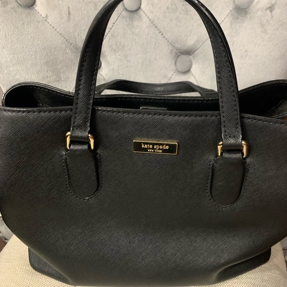 Kate Spade Black Satchel with Structured Design - Picture 4 of 8